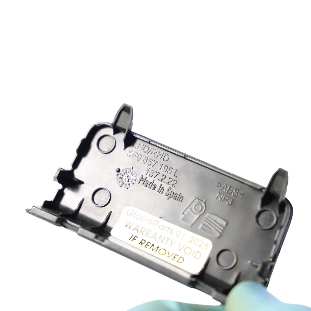 Seat Leon Cupra 5F Panel Osłona Wykończenie Drzwi Lewy Przód - SKU 5F0867195 - Numer Części 5F0867195