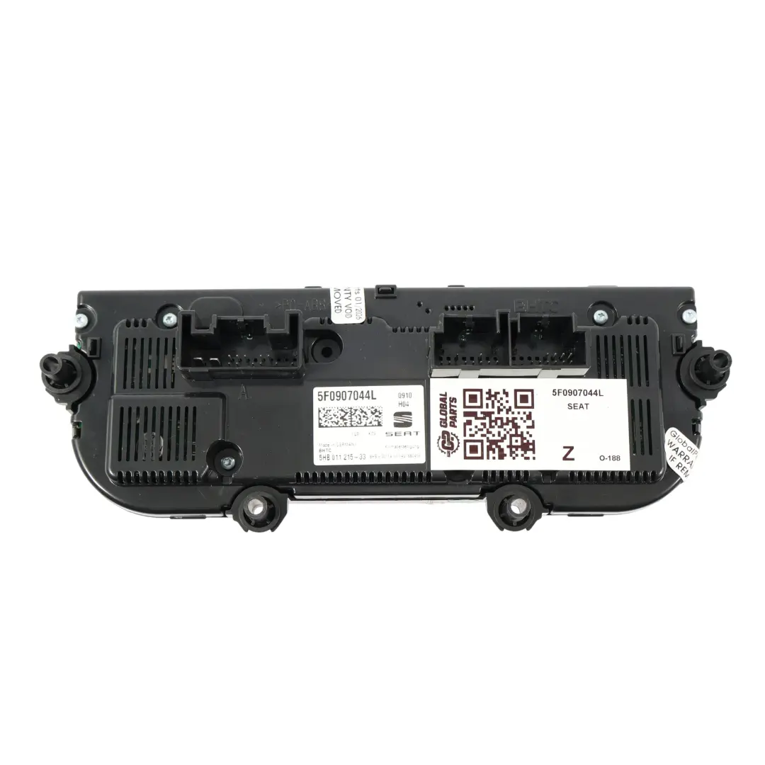 Seat Leon Cupra 5F Pannello Clima A/C Interruttore Sedili Riscaldati - SKU 5F0907044L - Numero di parte 5F0907044L