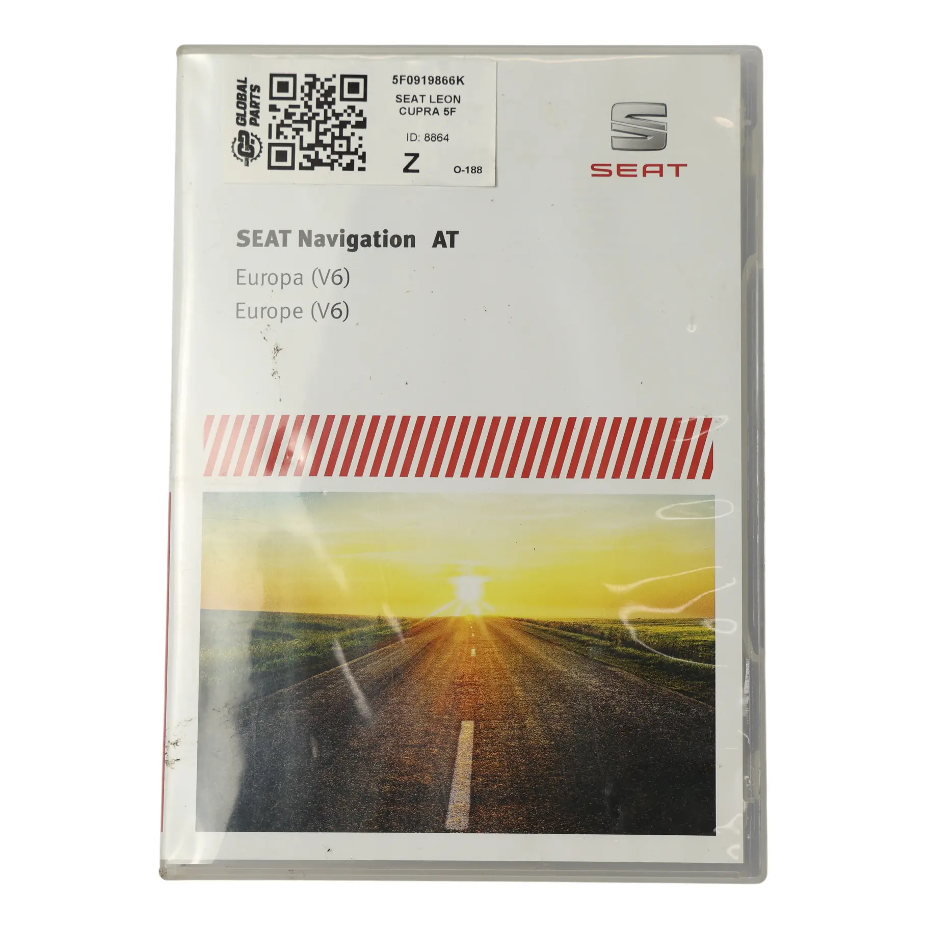 Seat Leon III Navegación Tarjeta SD Sat Nav Mapa Piloto Europa 5F0919866K