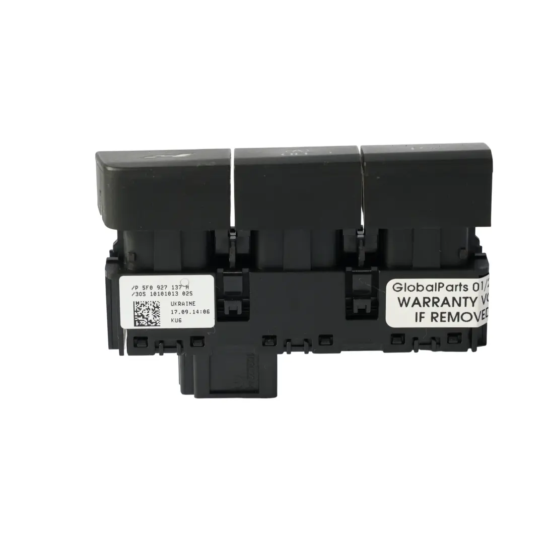 5F Modo Auto Start Stop PDC Botón Interruptor Panel para Seat Leon Cupra con número de pieza 5F0927137H Seat Leon Cupra 5F Modo Auto Start Stop PDC Botón Interruptor Panel - SKU 5F0927137H - Número de pieza 5F0927137H
