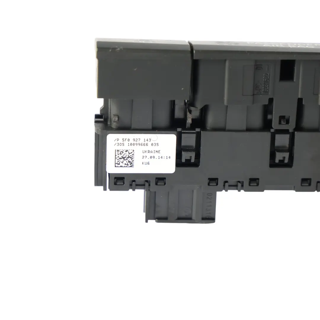 5F Pulsante Interruttore ESP Modulo Aria Lampada Controllo per Seat Leon con numero di parte 5F0927143 Seat Leon 5F Pulsante Interruttore ESP Modulo Aria Lampada Controllo - SKU 5F0927143 - Numero di parte 5F0927143