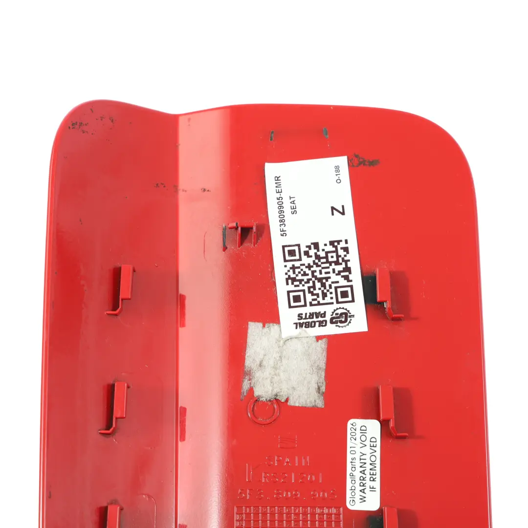 Mk3 3Dr Kraftstofftankklappe Abdeckung Cap Emotion Rot - S3H für Seat Leon mit Teilenummer 5F3809905 Seat Leon Mk3 3Dr Kraftstofftankklappe Abdeckung Cap Emotion Rot - S3H - SKU 5F3809905-EMR - Teilenummer 5F3809905