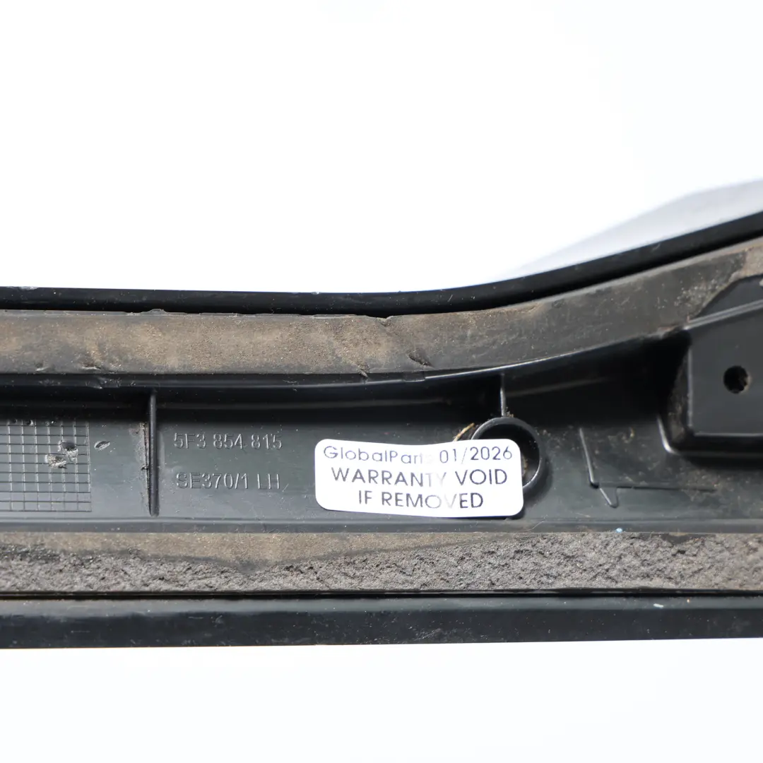5F Coupé Spoiler Posteriore Verticale Nero Sinistro per Seat Leon Cupra con numero di parte 5F3854815 Seat Leon Cupra 5F Coupé Spoiler Posteriore Verticale Nero Sinistro - SKU 5F3854815 - Numero di parte 5F3854815
