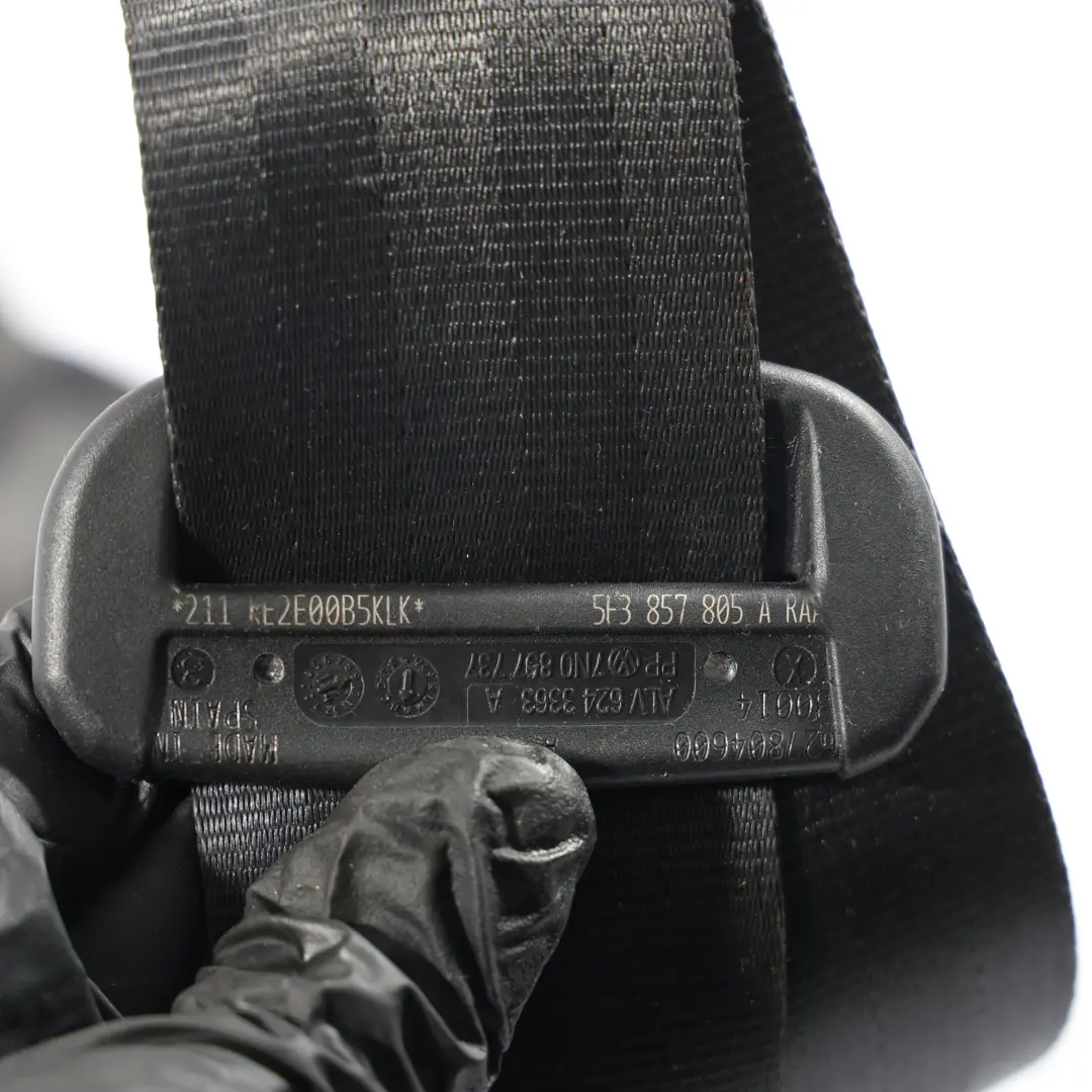 5F Siège Arrière Gauche Banquette, Ceinture Sécurité pour Seat Leon Cupra à propos du numéro de pièce 5F3857805A Seat Leon Cupra 5F Siège Arrière Gauche Banquette, Ceinture Sécurité - SKU 5F3857805A - Numéro de pièce 5F3857805A