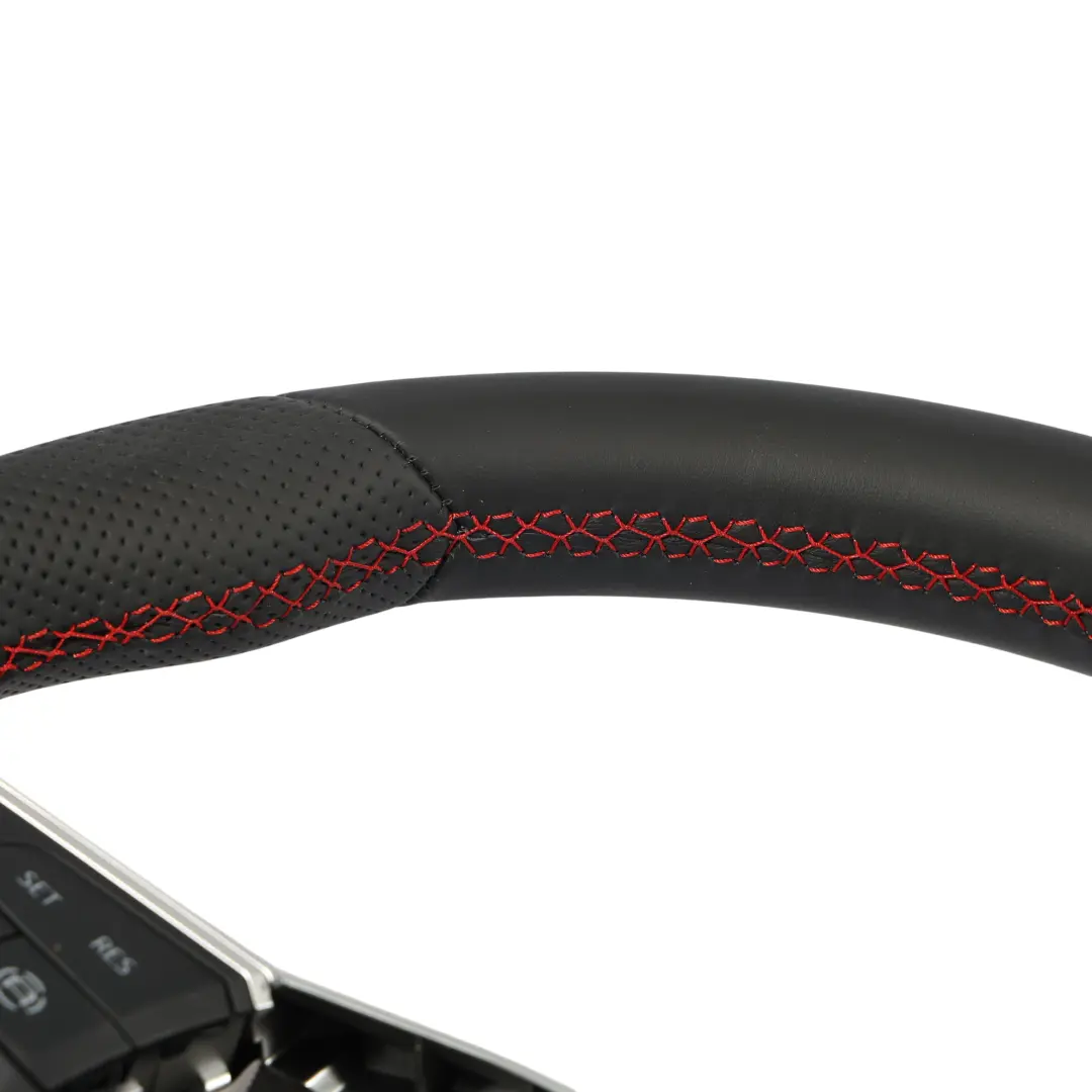 MK4 IV Arona FR Volante NUOVO In Pelle Fondo Piatto per Seat Leon con numero di parte 5FA419091H Seat Leon MK4 IV Arona FR Volante NUOVO In Pelle Fondo Piatto - SKU 5FA419091H-1 - Numero di parte 5FA419091H