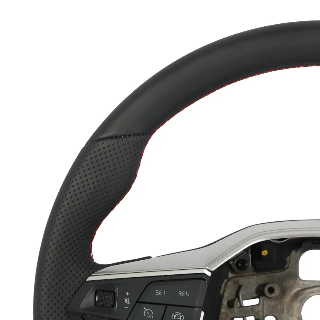 MK4 IV Arona FR Volante NUOVO In Pelle Fondo Piatto per Seat Leon con numero di parte 5FA419091H Seat Leon MK4 IV Arona FR Volante NUOVO In Pelle Fondo Piatto - SKU 5FA419091H-1 - Numero di parte 5FA419091H