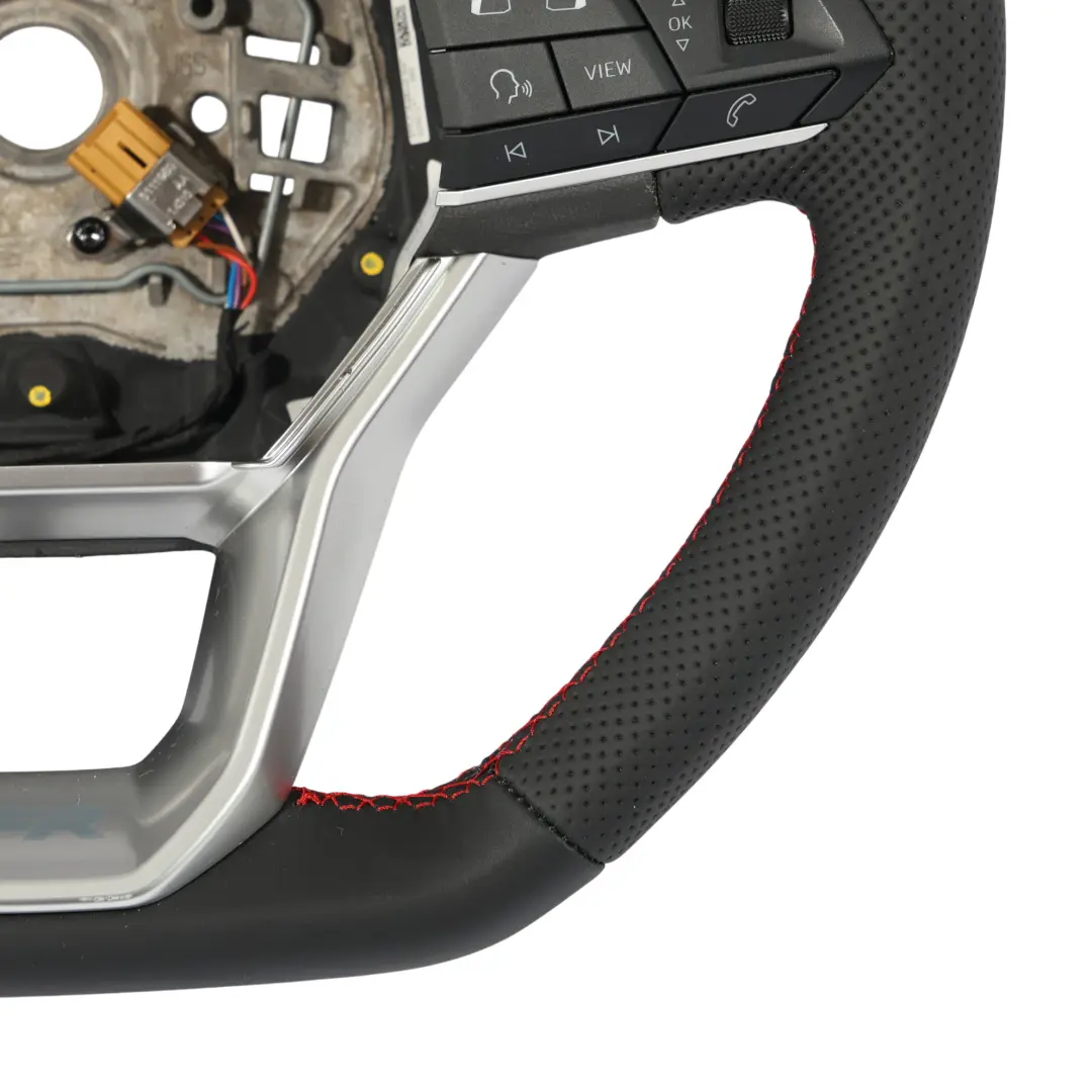 MK4 IV Arona FR Volante NUOVO In Pelle Fondo Piatto per Seat Leon con numero di parte 5FA419091H Seat Leon MK4 IV Arona FR Volante NUOVO In Pelle Fondo Piatto - SKU 5FA419091H-1 - Numero di parte 5FA419091H