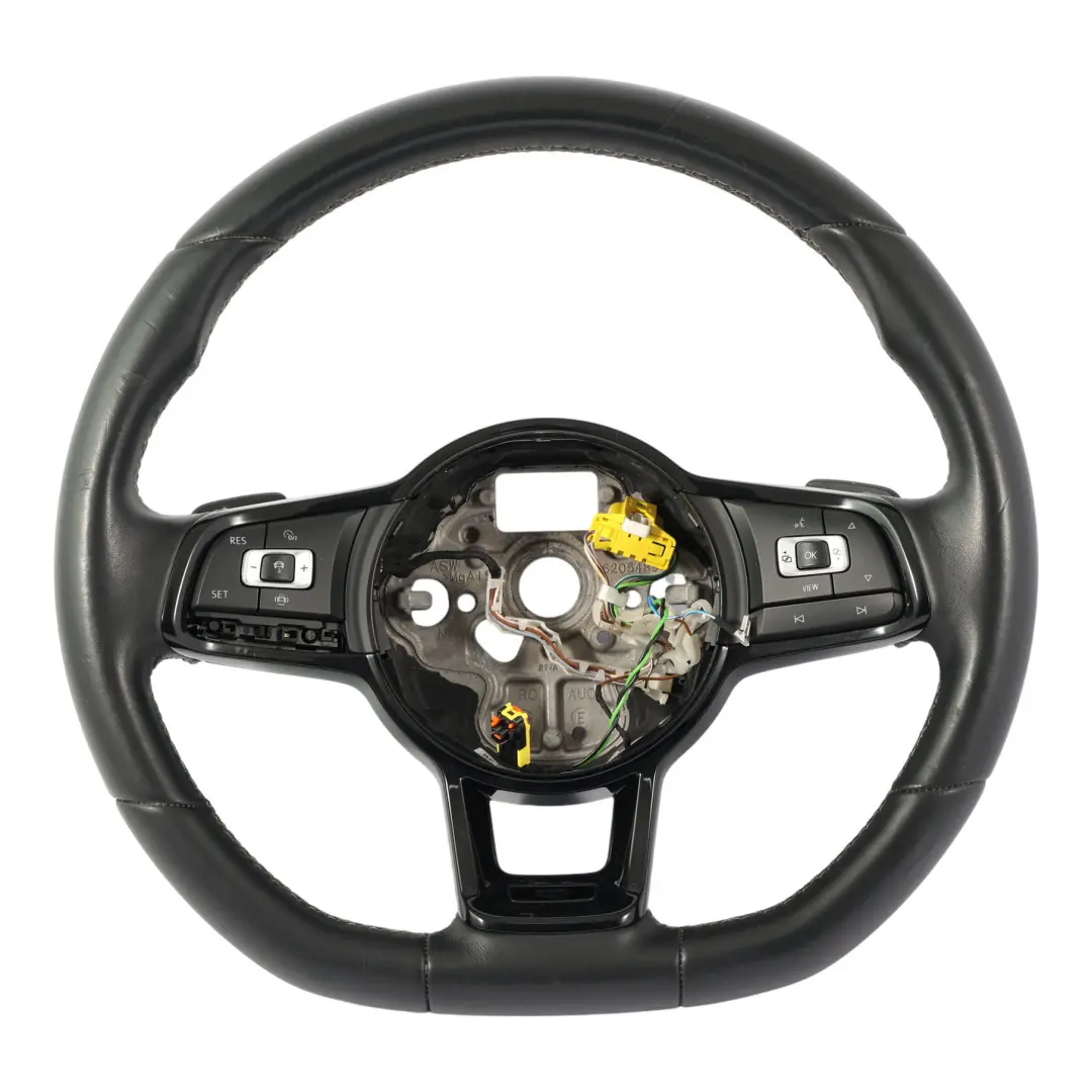 Volkswagen Golf Mk7 R Volante Nero In Pelle Cambio al Volante - SKU 5G0419091LK - Numero di parte 5G0419091LK