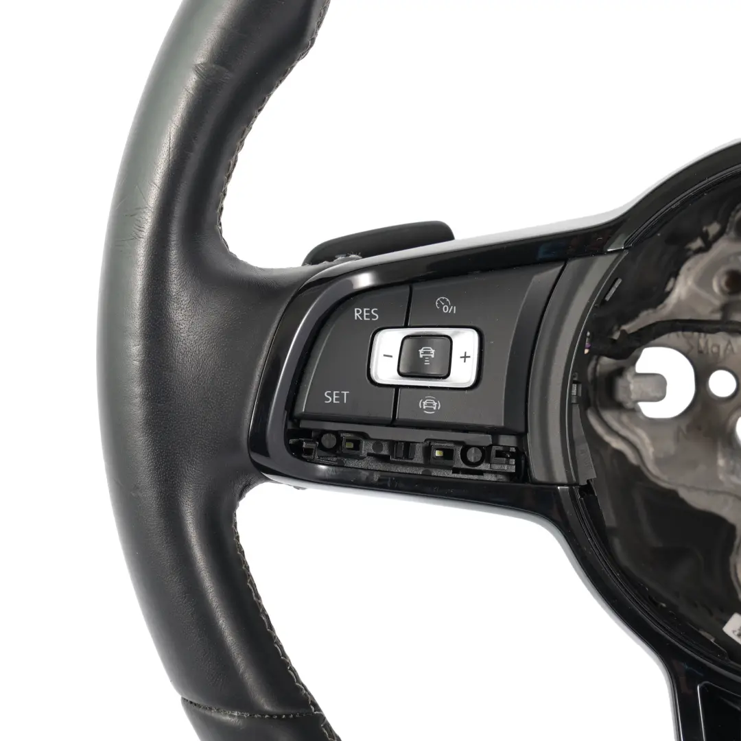 Volkswagen Golf Mk7 R Volante Cuero Negro Palanca de Cambio - SKU 5G0419091LK - Número de pieza 5G0419091LK