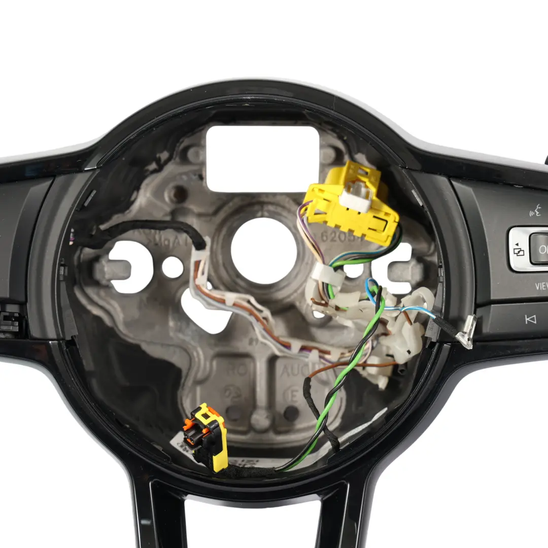 Nero In Pelle Cambio al Volante per Volkswagen Golf Mk7 R Volante con numero di parte 5G0419091LK Volkswagen Golf Mk7 R Volante Nero In Pelle Cambio al Volante - SKU 5G0419091LK - Numero di parte 5G0419091LK