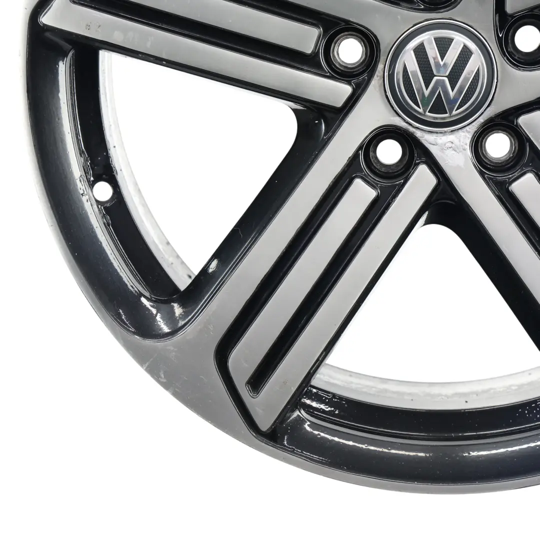 Bicolor Wheel Rim Alloy 18" 8.5J ET:49 to Volkswagen Golf Mk7 with Part number 5G0601025AG Volkswagen Golf Mk7 Bicolor Wheel Rim Alloy 18" 8.5J ET:49 - SKU 5G0601025AG-4 - Part number 5G0601025AG