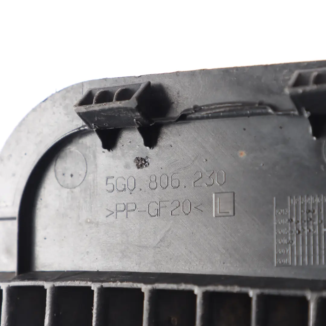 VW Golf R Mk7 5G Wheel Arch Splash Guard Cover Front Left N/S - SKU 5G0806230 - Part number 5G0806230