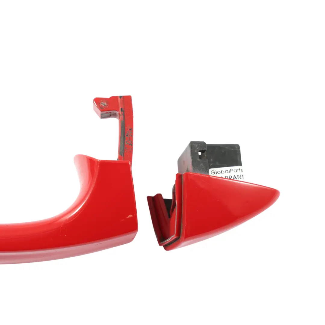 Seat Leon Mk3 5F Front Door Handle Outer Left N/S Emotion Red - S3H - SKU 5G0837205N-EMR - Part number 5G0837205N