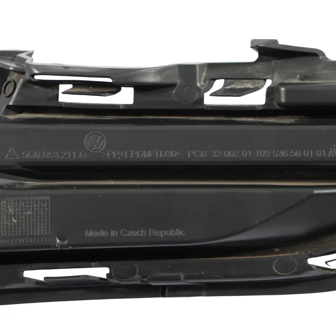 5G Coperchio Paraurti Pannello Trim Sinistro per Volkswagen Golf con numero di parte 5G0853211G Volkswagen Golf 5G Coperchio Paraurti Pannello Trim Sinistro - SKU 5G0853211G - Numero di parte 5G0853211G