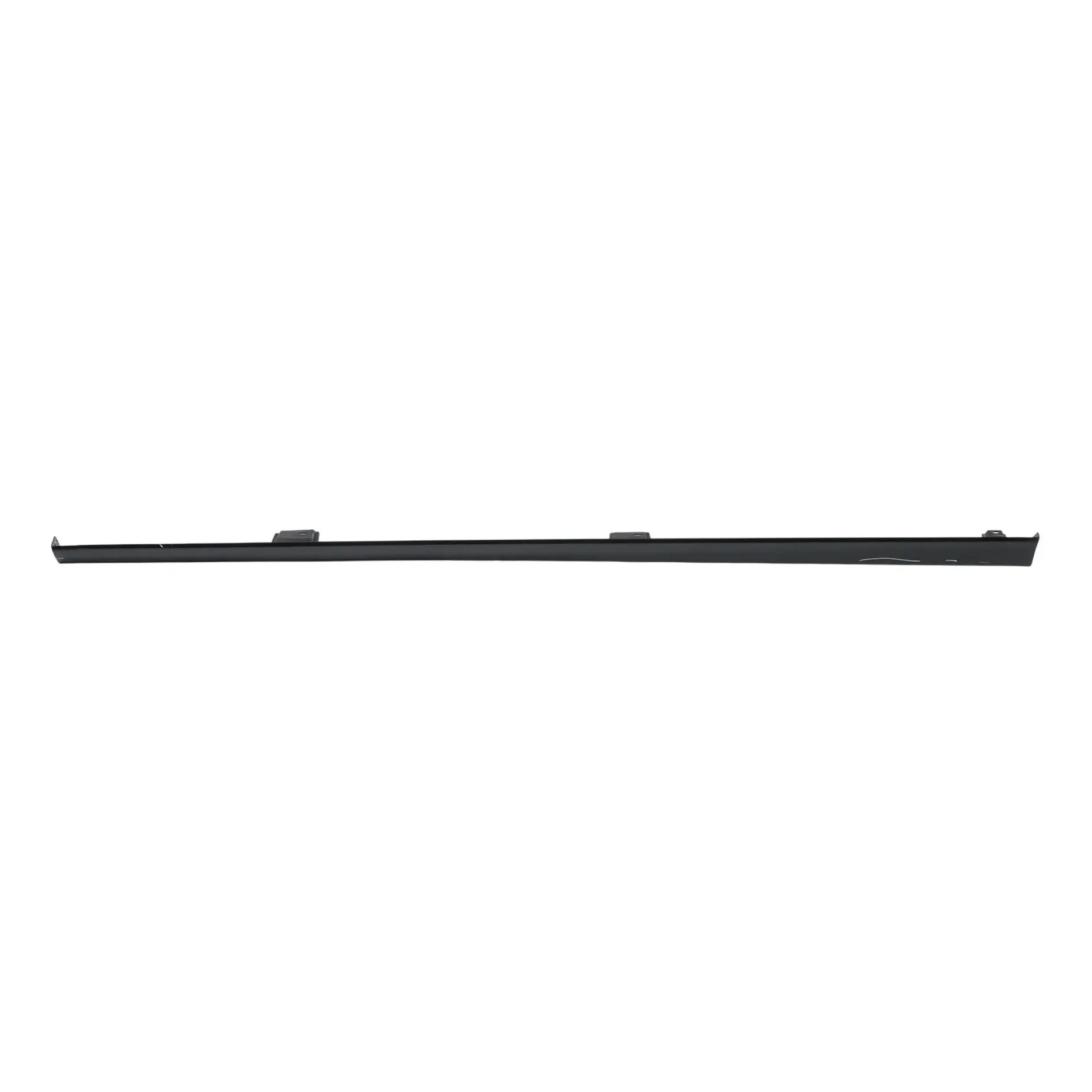 VW Golf Mk7 3-Door Side Skirt Left N/S Door Sill Cover Panel Deep Black - C9X