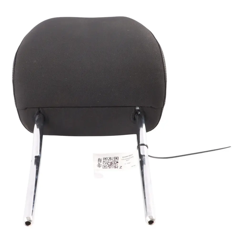 Front Seat Headrest Left Right N/O/S Leather Titanium Black to Volkswagen Golf Mk7 with Part number 5G0881903J Volkswagen Golf Mk7 Front Seat Headrest Left Right N/O/S Leather Titanium Black - SKU 5G0881903J - Part number 5G0881903J