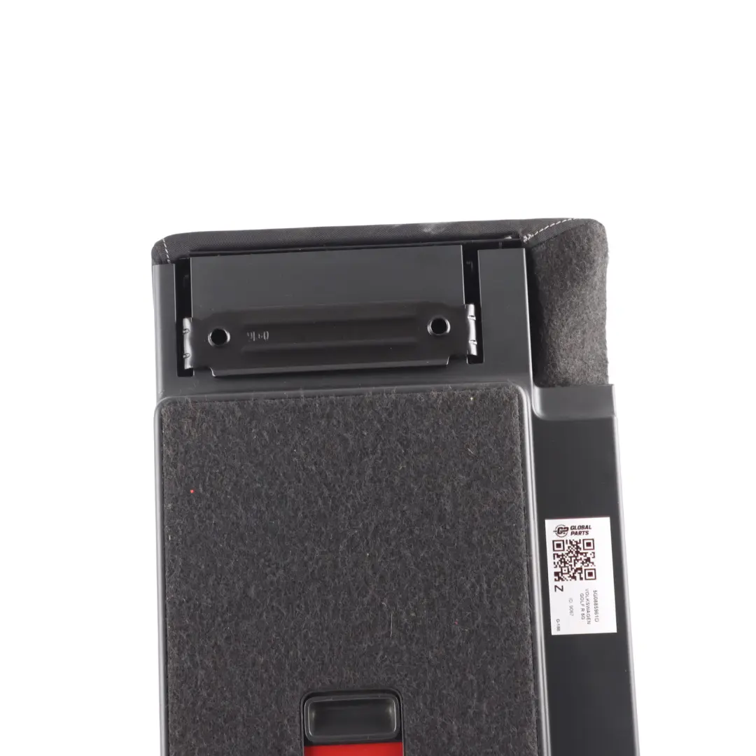 Volkswagen Golf R 5G Front Armrest Centre Storage Black Base Mount - SKU 5G0885961D - Part number 5G0885961D