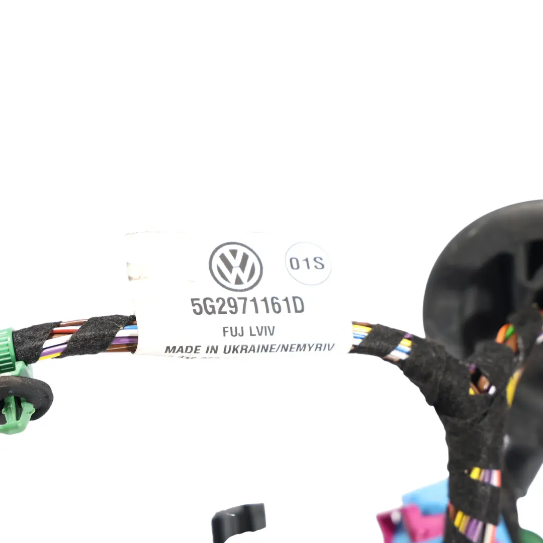 5G Front Door Wiring Loom Passenger Side Left N/S 5G2971162D to Volkswagen Golf with Part number 5G2971161D Volkswagen Golf 5G Front Door Wiring Loom Passenger Side Left N/S 5G2971162D - SKU RHD-5G2971161D - Part number 5G2971161D
