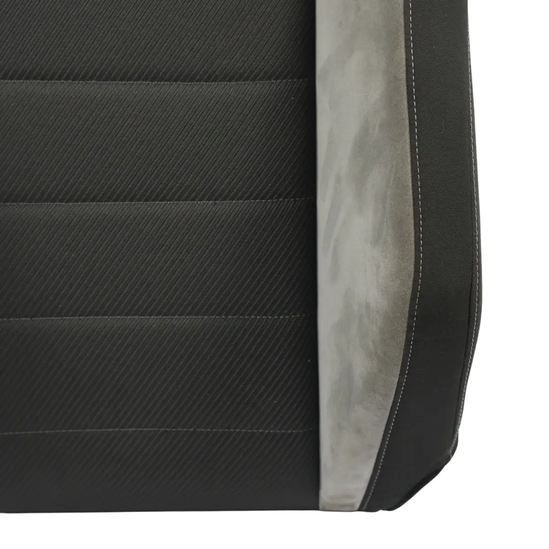 Volkswagen Golf Mk7 R Seat Backrest Front Left N/S Half Alcantara Titanium black - SKU 5G3881805CJ - Part number 5G3881805CJ