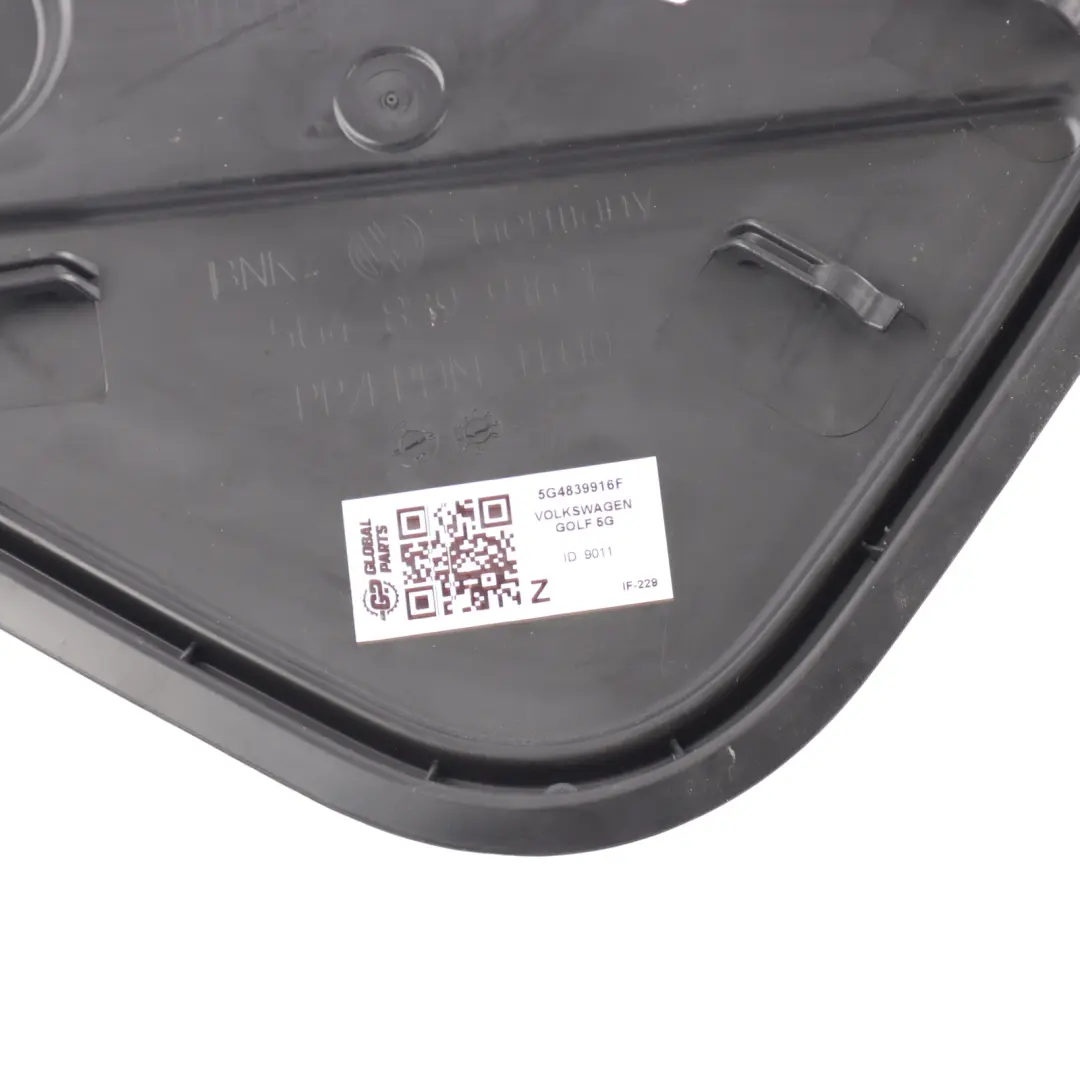 Plaque Protection Extérieure Arrière Droite Conducteur pour VW Golf Mk7 à propos du numéro de pièce 5G4839916F VW Golf Mk7 Plaque Protection Extérieure Arrière Droite Conducteur - SKU 5G4839916F - Numéro de pièce 5G4839916F