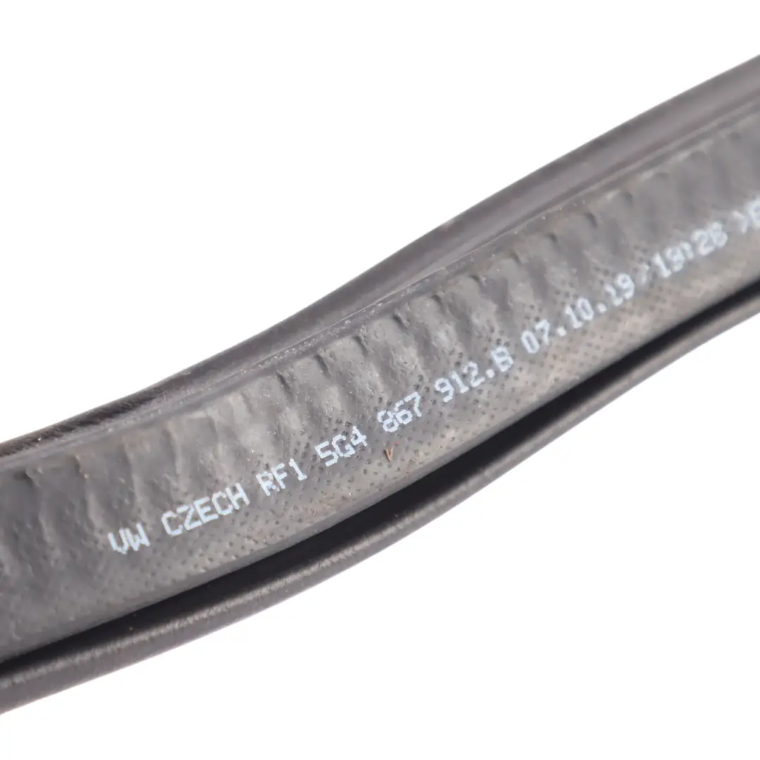 VW Volkswagen Golf Mk7 Front Door Seal Rubber Gasket Inner Right O/S - SKU 5G4867912B - Part number 5G4867912B