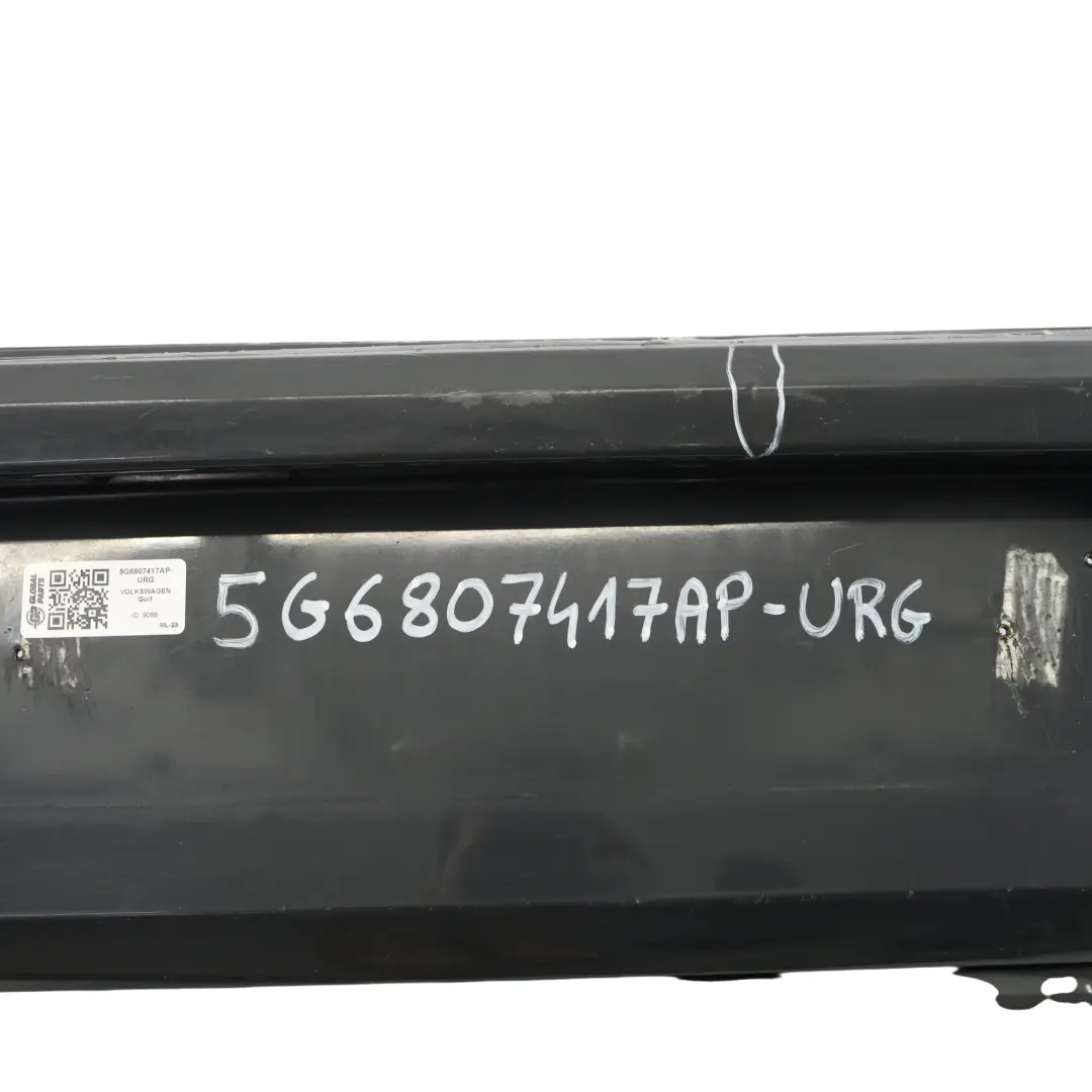 Bumper Rear Trim Panel Cover Urano Grey - I7F to Volkswagen VW Golf Mk7 with Part number 5G6807417AP Volkswagen VW Golf Mk7 Bumper Rear Trim Panel Cover Urano Grey - I7F - SKU 5G6807417AP-URG - Part number 5G6807417AP