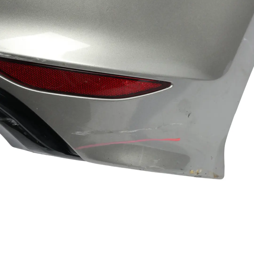 Bumper Rear R-Line Trim Panel Limestone Grey Metallic - A7N to VW Golf Mk7 with Part number 5G6807417AS VW Golf Mk7 Bumper Rear R-Line Trim Panel Limestone Grey Metallic - A7N - SKU 5G6807417AS-LIM - Part number 5G6807417AS