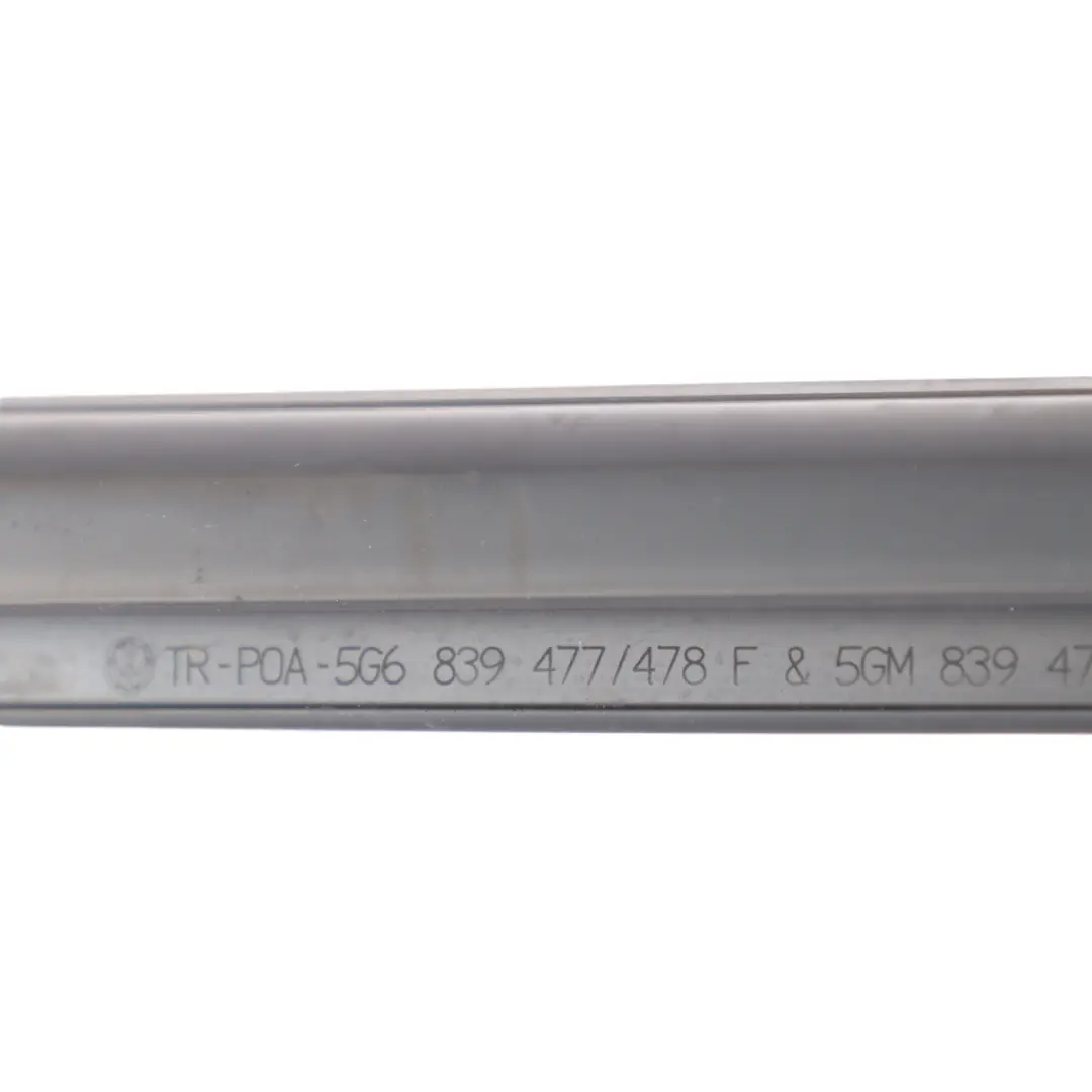 Volkswagen VW Golf R MK7 Door Window Aperature Seal Rear Left N/S - SKU 5G6839477F - Part number 5G6839477F