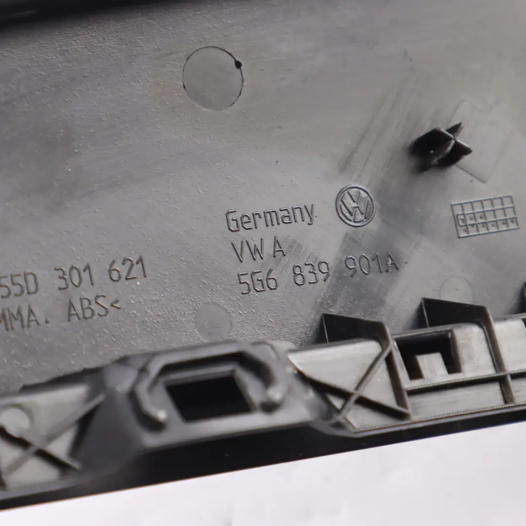 5G Encadrement Fenêtre Montant Porte Arrière Gauche pour Volkswagen Golf à propos du numéro de pièce 5G6839901A Volkswagen Golf 5G Encadrement Fenêtre Montant Porte Arrière Gauche - SKU 5G6839901A - Numéro de pièce 5G6839901A