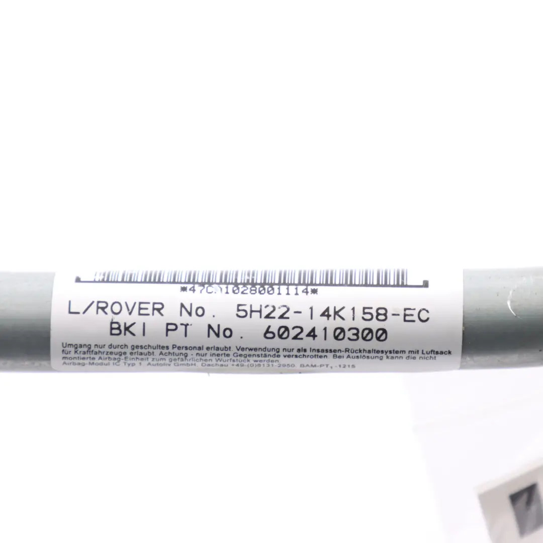 Safety Module Curtain Rear Left N/S to Land Rover Discovery 4 L319 with Part number 5H22-14K158-EC Land Rover Discovery 4 L319 Safety Module Curtain Rear Left N/S - SKU 5H22-14K158-EC - Part number 5H22-14K158-EC