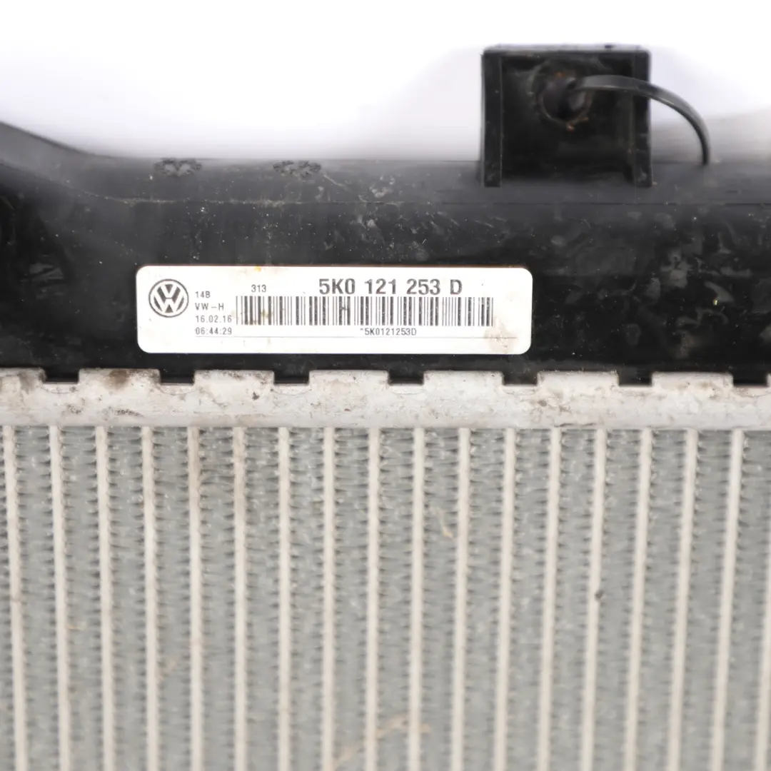Mk3 Coolant Radiator Engine Cooling Unit 1.4 TSI to Volkswagen Scirocco with Part number 5K0121253D Volkswagen Scirocco Mk3 Coolant Radiator Engine Cooling Unit 1.4 TSI - SKU 5K0121253D - Part number 5K0121253D