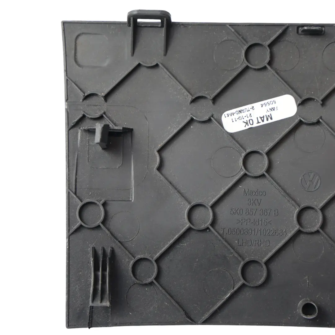 Mk6 Center Dashboard Abdeckung Trim Panel Schwarz A2046890939 für VW Volkswagen Golf mit Teilenummer 5K0857367B VW Volkswagen Golf Mk6 Center Dashboard Abdeckung Trim Panel Schwarz A2046890939 - SKU 5K0857367B - Teilenummer 5K0857367B