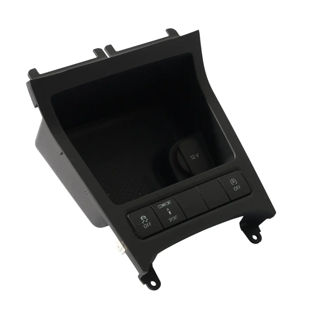 Mk3 Centre Console Tray Storage 12V Socket Switch Panel to VW Scirocco with Part number 5K0857925A VW Scirocco Mk3 Centre Console Tray Storage 12V Socket Switch Panel - SKU 5K0857925A-3 - Part number 5K0857925A