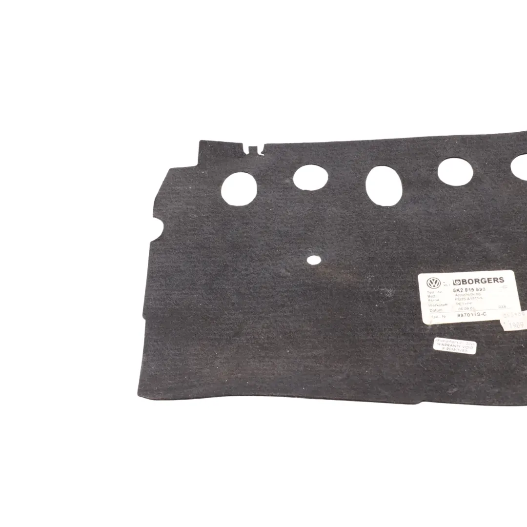 Mk6 Under Glove Box Trim Cover Panel Poolen Filter to Volkswagen Golf with Part number 5K2819593 Volkswagen Golf Mk6 Under Glove Box Trim Cover Panel Poolen Filter - SKU RHD-5K2819593 - Part number 5K2819593