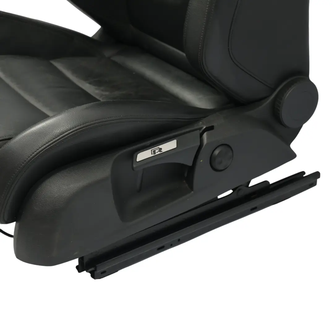 Volkswagen Golf R Mk6 5 Portes Siège Avant Gauche Chauffant En Cuir Noir Titane - SKU 5K4881805CE-1 - Numéro de pièce 5K4881805CE