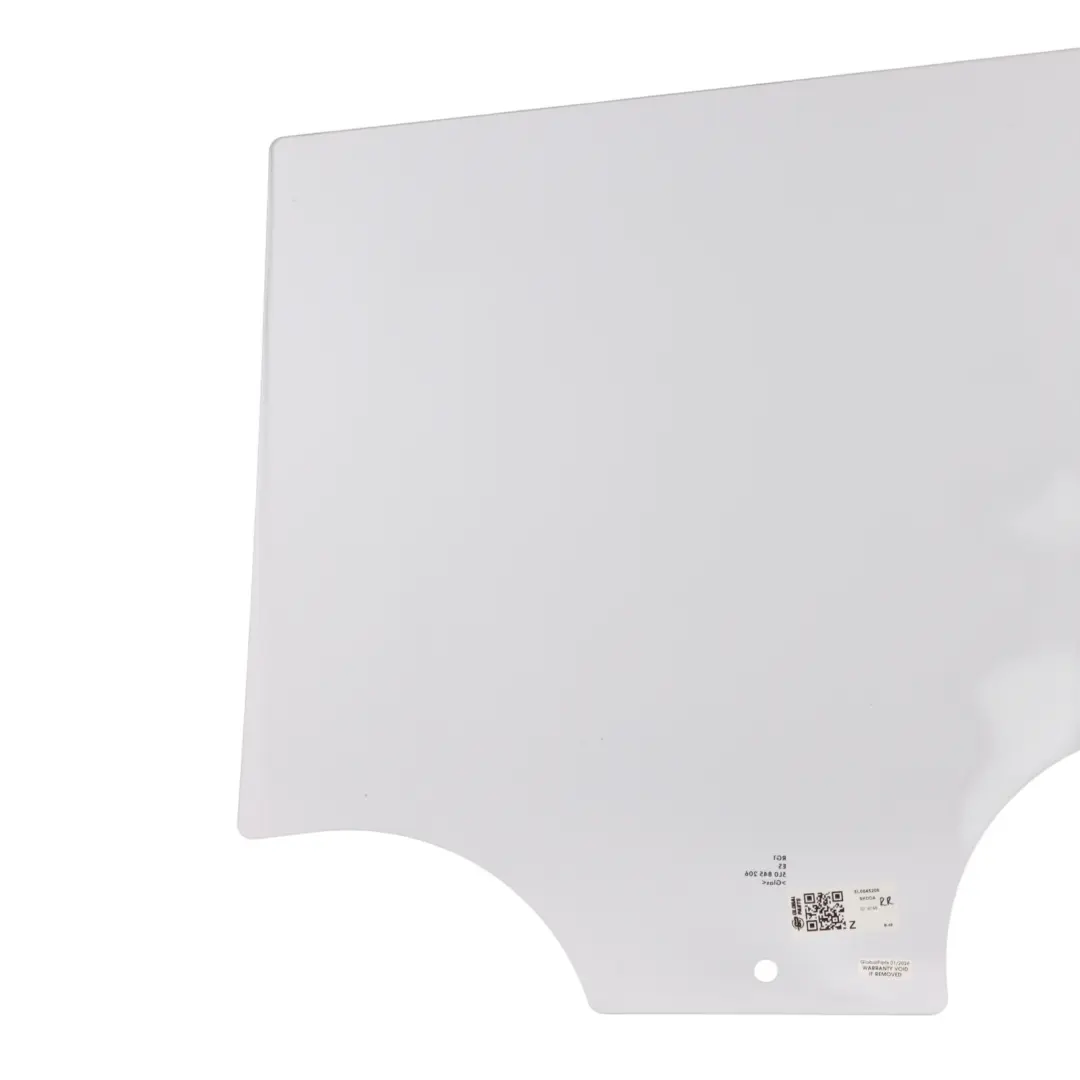 Skoda Yeti 5L Door Window Clear Glass Rear Right O/S - SKU 5L0845206 - Part number 5L0845206