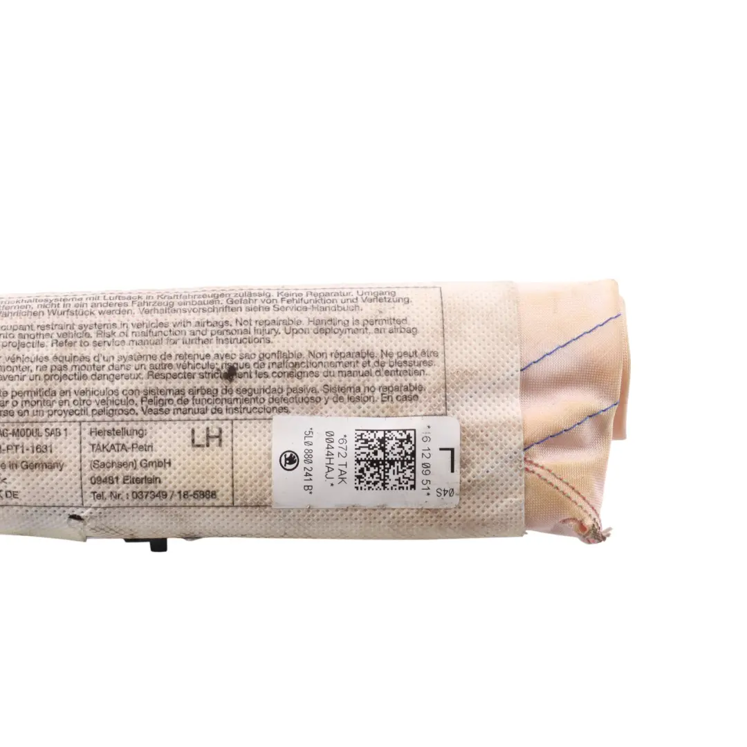 Skoda Yeti 5L Front Seat Side Air Module Unit Left N/S - SKU 5L0880241B - Part number 5L0880241B