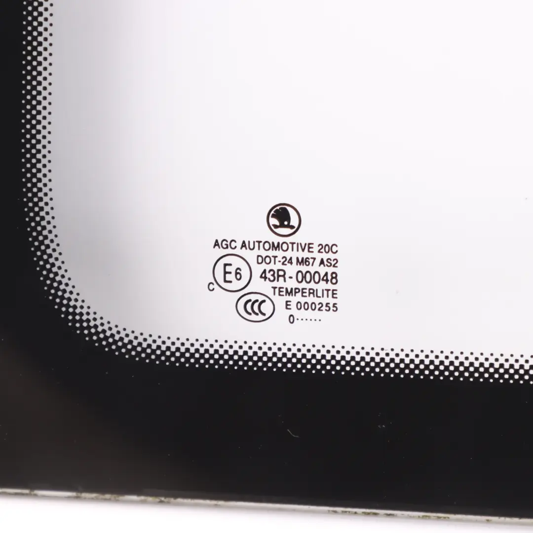 Side Window Clear Glass Rear Right O/S to Skoda Yeti 5L with Part number 5L6845298C Skoda Yeti 5L Side Window Clear Glass Rear Right O/S - SKU 5L6845298C - Part number 5L6845298C