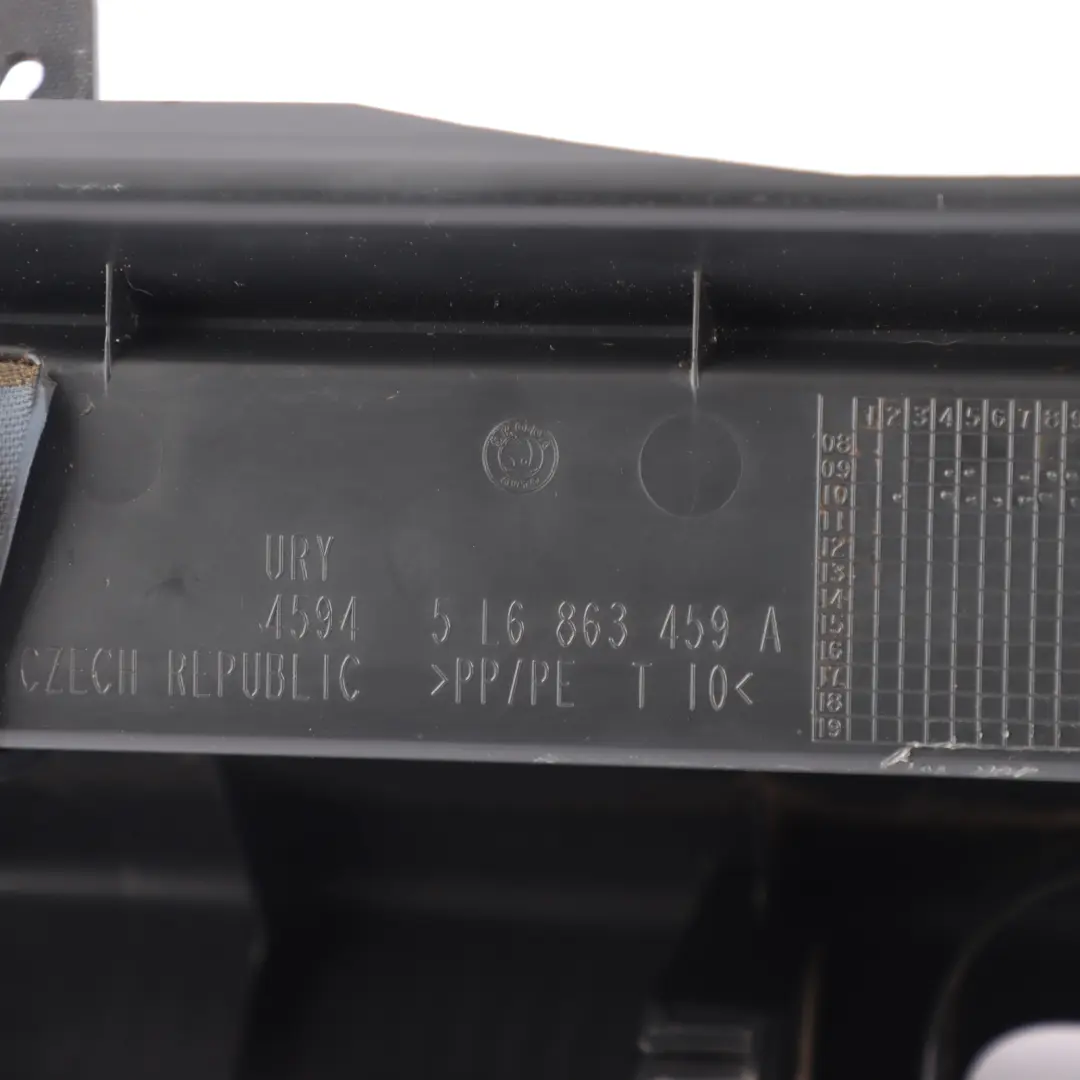 Boot Trunk Lock Carrier Surround Panel Strip Black to Skoda Yeti 5L Rear with Part number 5L6863459A Skoda Yeti 5L Rear Boot Trunk Lock Carrier Surround Panel Strip Black - SKU 5L6863459A - Part number 5L6863459A