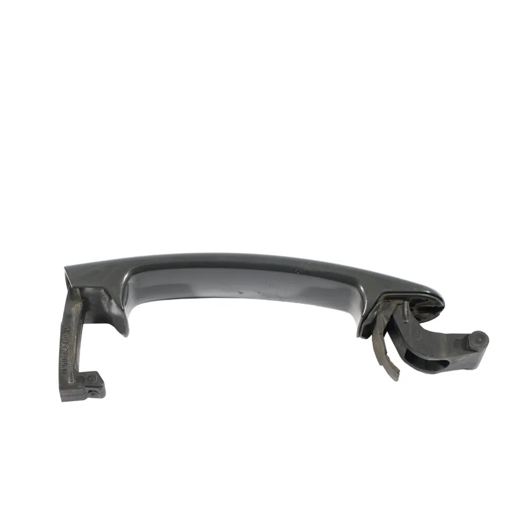 VW Polo 6R Front Door Handle Right O/S United Grey Metallic - A7T - SKU 5N0837205M-UGR - Part number 5N0837205M