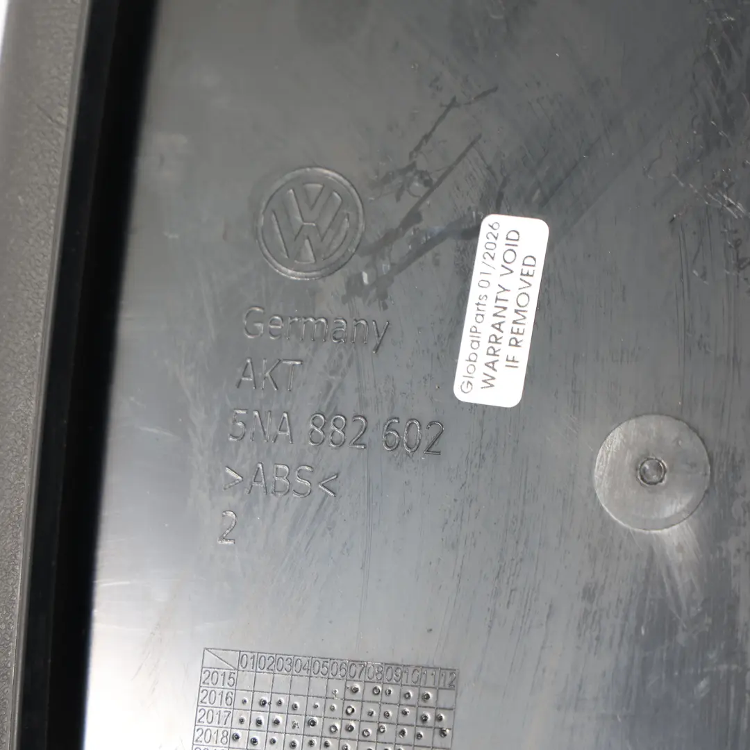 VW T-Roc A11 R Sedile Anteriore Cassetto Portaoggetti - SKU 5NA882602 - Numero di parte 5NA882602