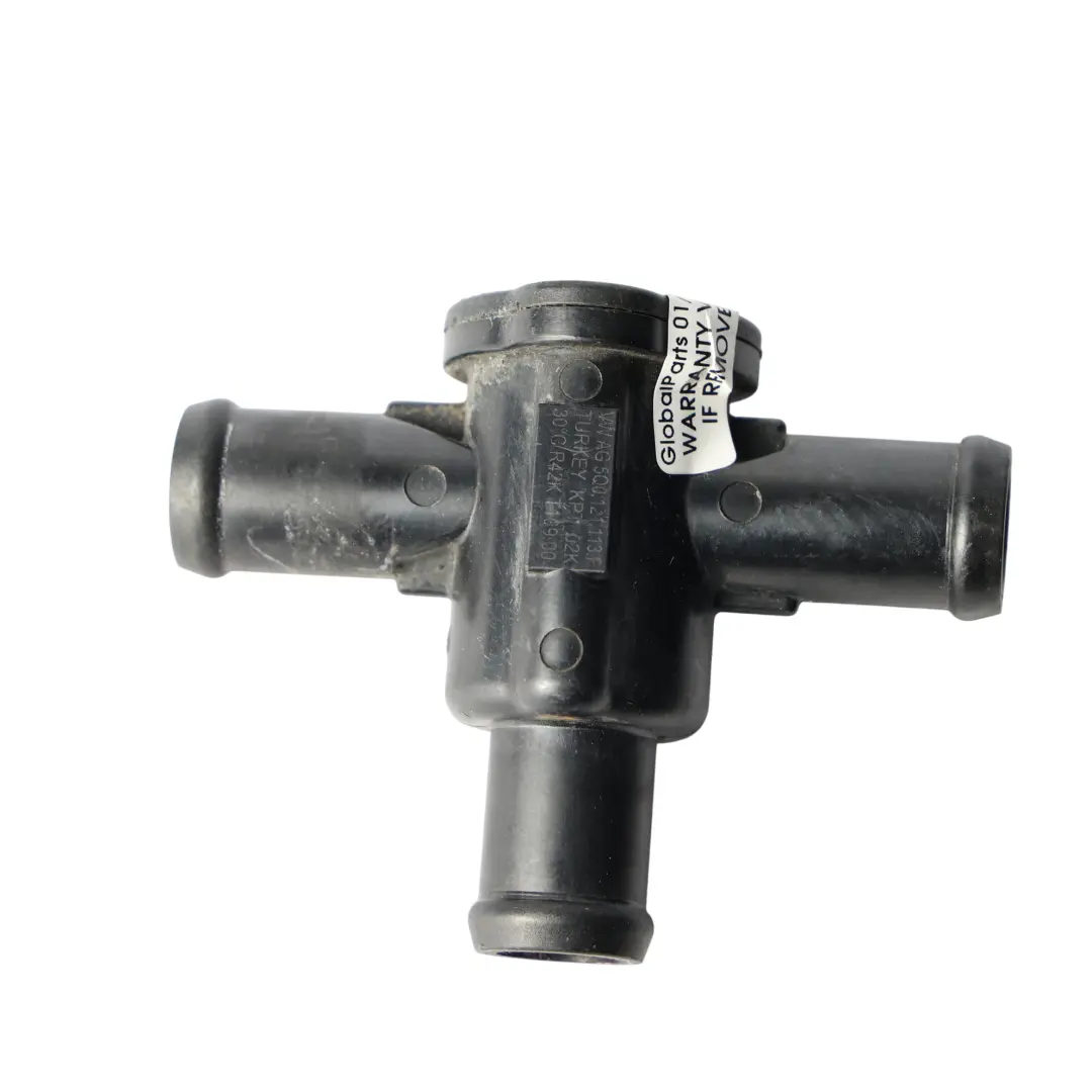 Audi Q7 4M Water Coolant Thermosat Regulator Valve - SKU 5Q0121113F - Part number 5Q0121113F