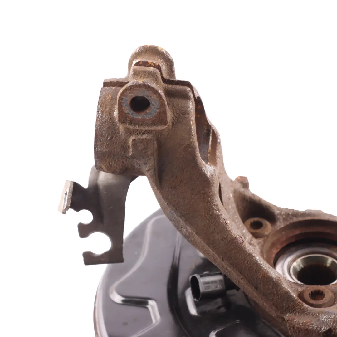 Front Wheel Hub Bearing Carrier Right O/S to Volkswagen Golf Mk7 with Part number 5Q0407255R Volkswagen Golf Mk7 Front Wheel Hub Bearing Carrier Right O/S - SKU 5Q0407255R - Part number 5Q0407255R