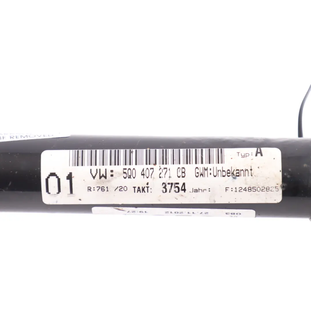 Front Drive Shaft Driveshaft Left N/S 5Q0407270CB to Audi A3 8V Volkswagen Golf Mk7 with Part number 5Q0407271CB Audi A3 8V Volkswagen Golf Mk7 Front Drive Shaft Driveshaft Left N/S 5Q0407270CB - SKU 5Q0407271CB - Part number 5Q0407271CB