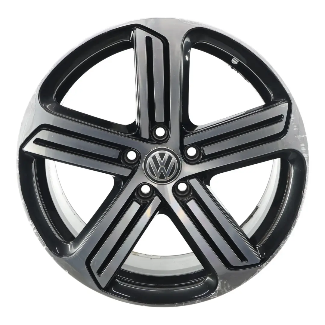Felga Aluminiowa Dwukolorowa 18" 7.5J ET:49 do Volkswagen Golf Mk7 o numerze 5G0601025DQ Volkswagen Golf Mk7 Felga Aluminiowa Dwukolorowa 18" 7.5J ET:49 - SKU 5G0601025DQ-2 - Numer Części 5G0601025DQ