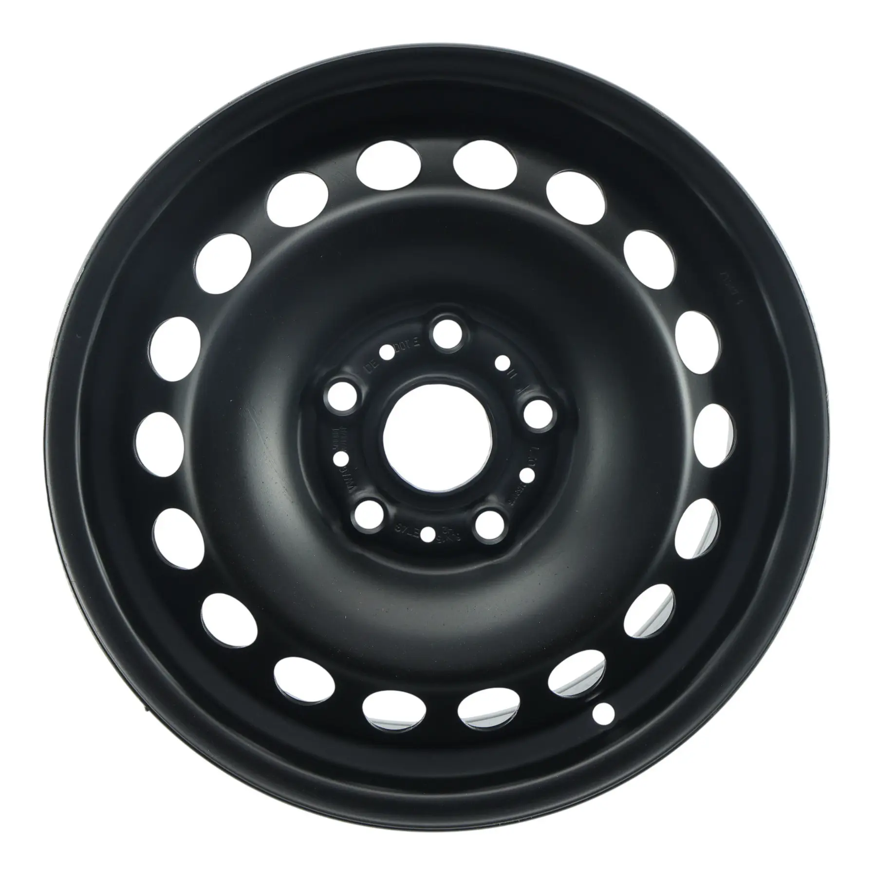 VW Golf Mk8 Nero Cerchio In Lega D'Acciaio 15" 6J ET:47 5Q0601027BN