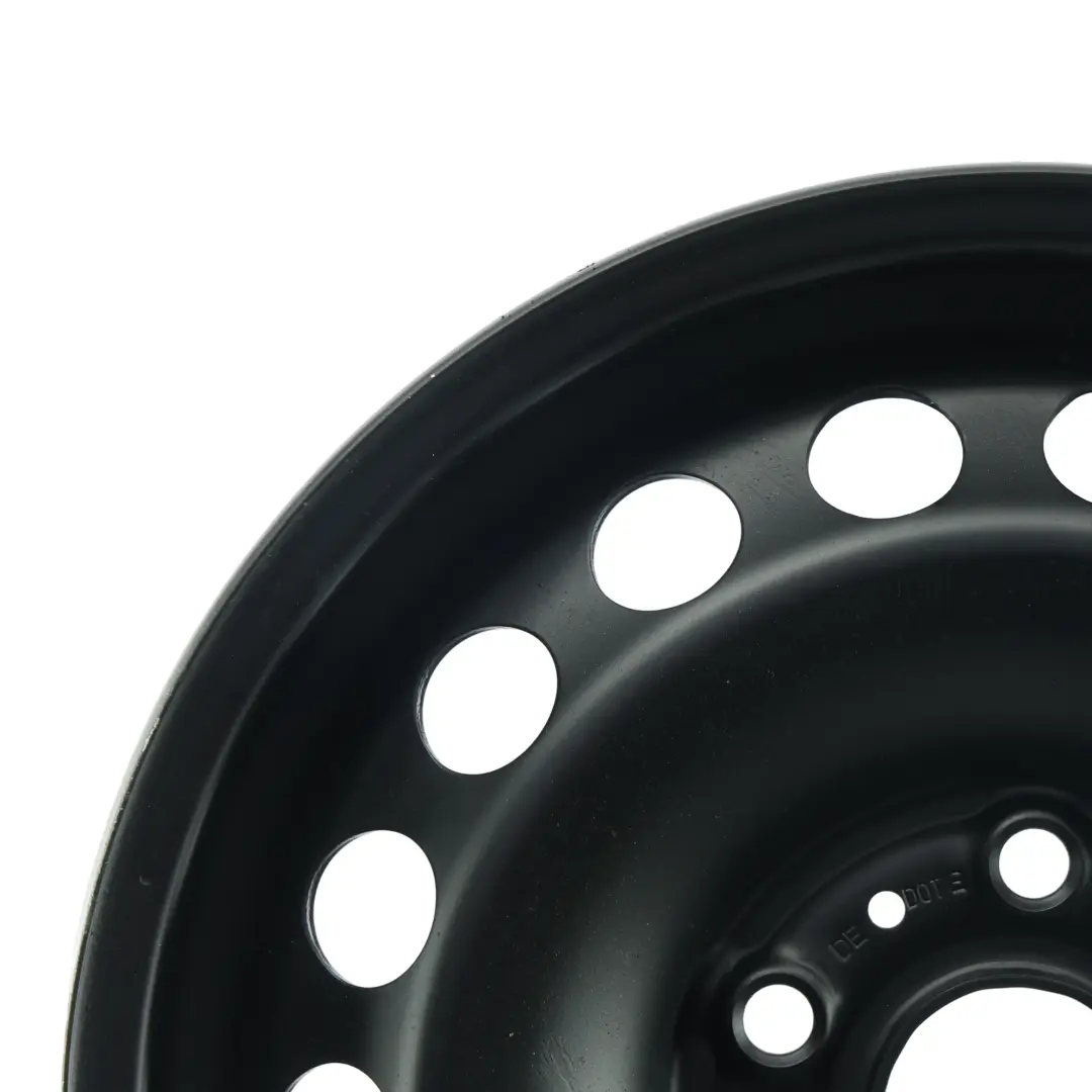 Mk8 Negro Llanta Aleación De Acero 15" 6J ET:47 para VW Golf con número de pieza 5Q0601027BN VW Golf Mk8 Negro Llanta Aleación De Acero 15" 6J ET:47 - SKU 5Q0601027BN - Número de pieza 5Q0601027BN