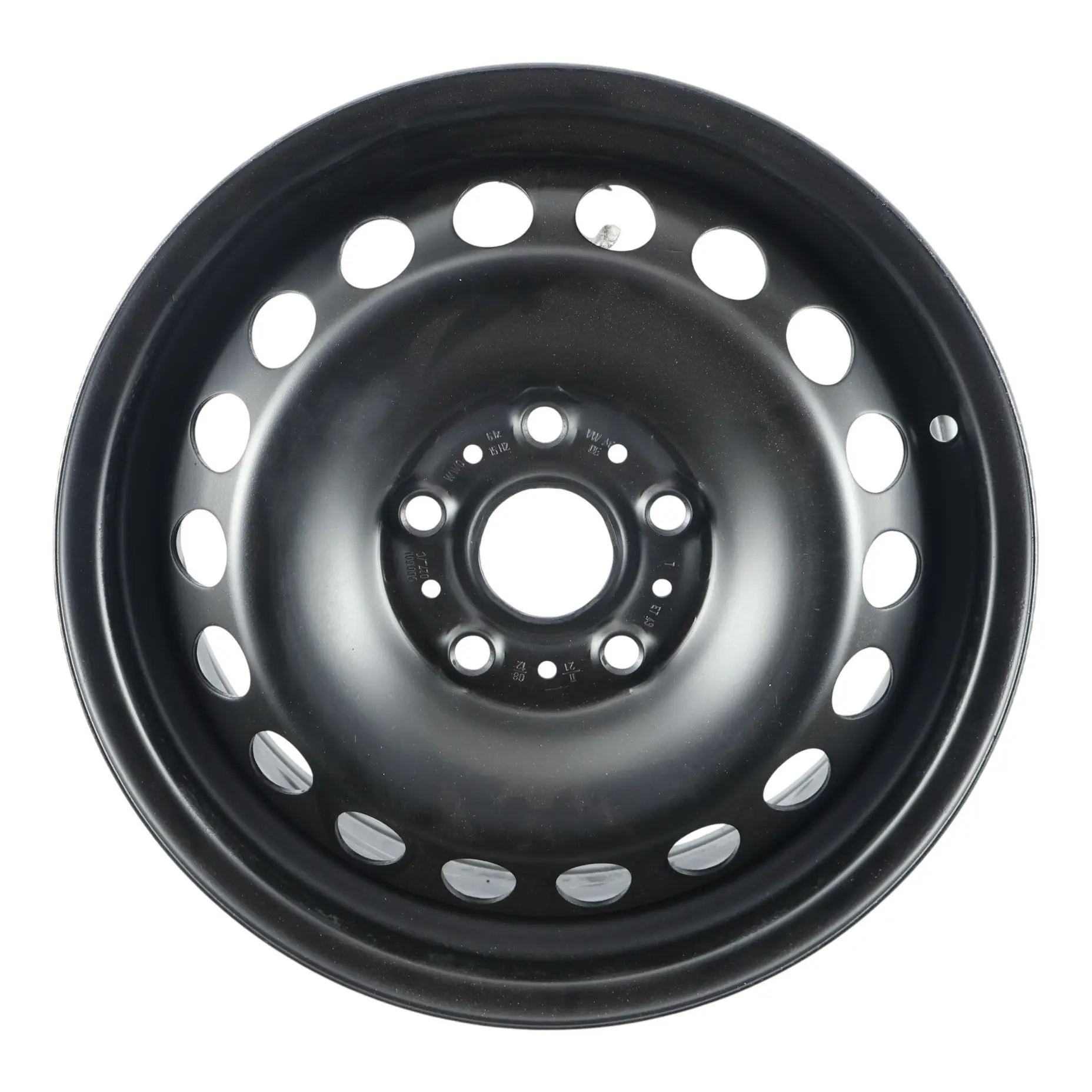 Volkswagen Golf Mk7 Czarna Felga Stalowa 15" 6J ET:43 5Q0601027C