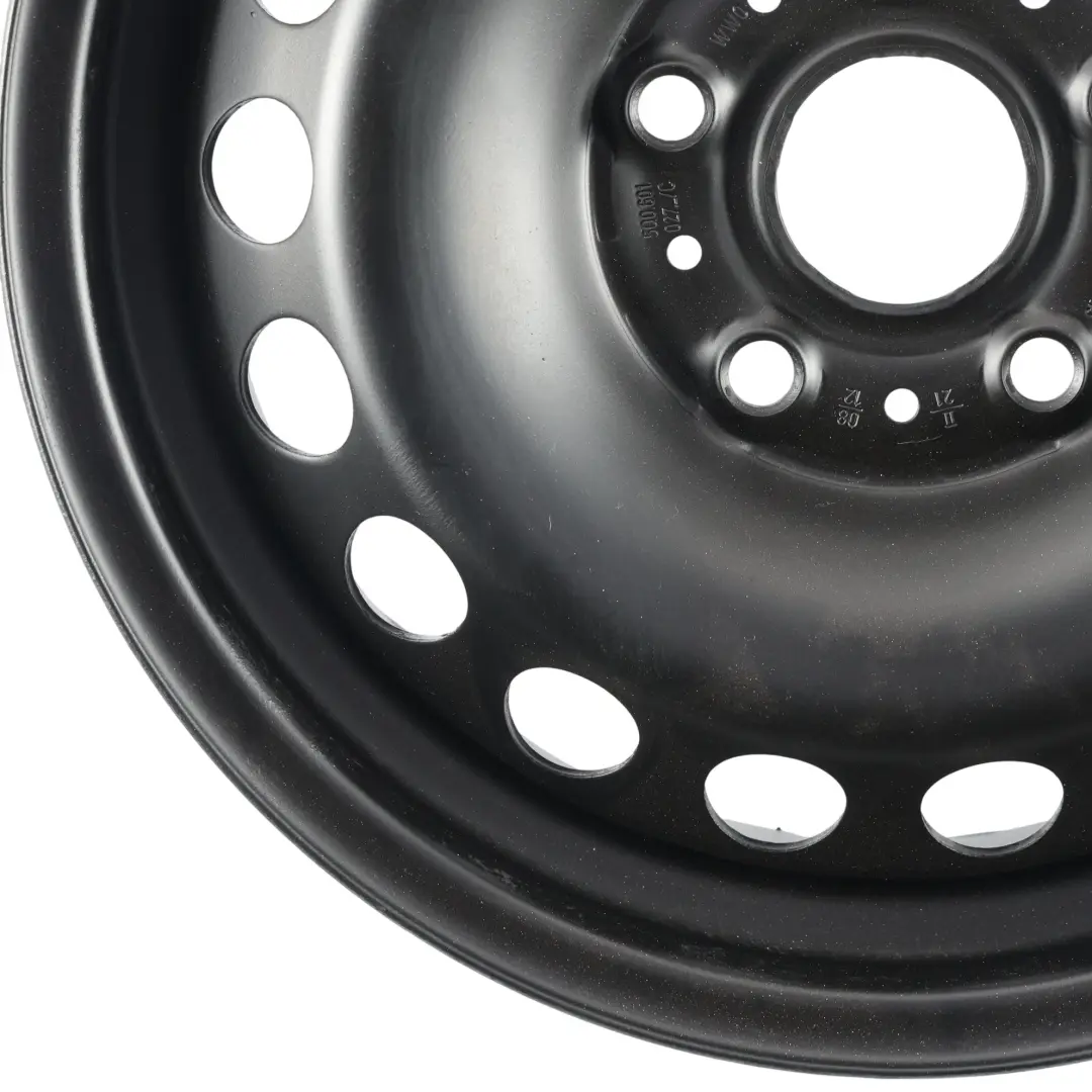 Volkswagen Golf Mk7 Black Steel Wheel Rim 15" 6J ET:43 - SKU 5Q0601027C - Part number 5Q0601027C