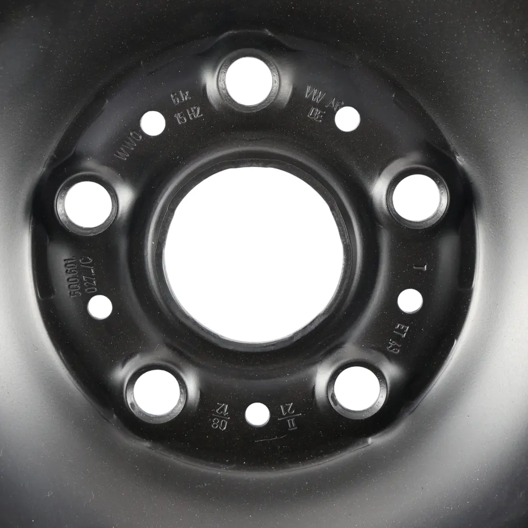 Steel Wheel Rim 15" 6J ET:43 to Volkswagen Golf Mk7 Black with Part number 5Q0601027C Volkswagen Golf Mk7 Black Steel Wheel Rim 15" 6J ET:43 - SKU 5Q0601027C - Part number 5Q0601027C